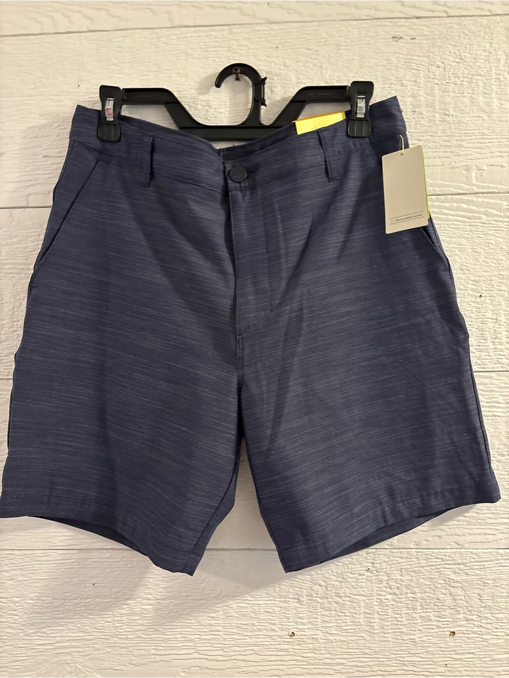 Men's Navy Blue Golf Shorts